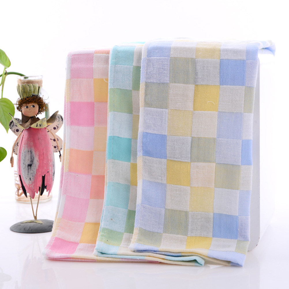 Home Textiles Pakistan - 3Pcs Gauze Towels Double Layered Absorbent