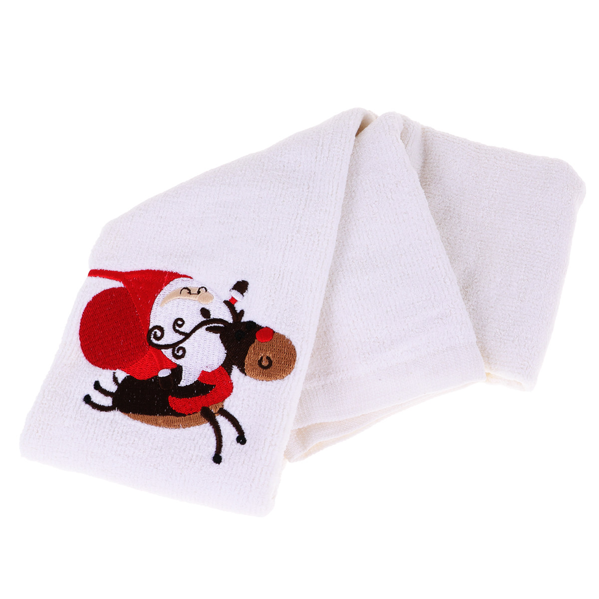 Home Textiles Pakistan - Towel Home Decor Embroidered with Bow