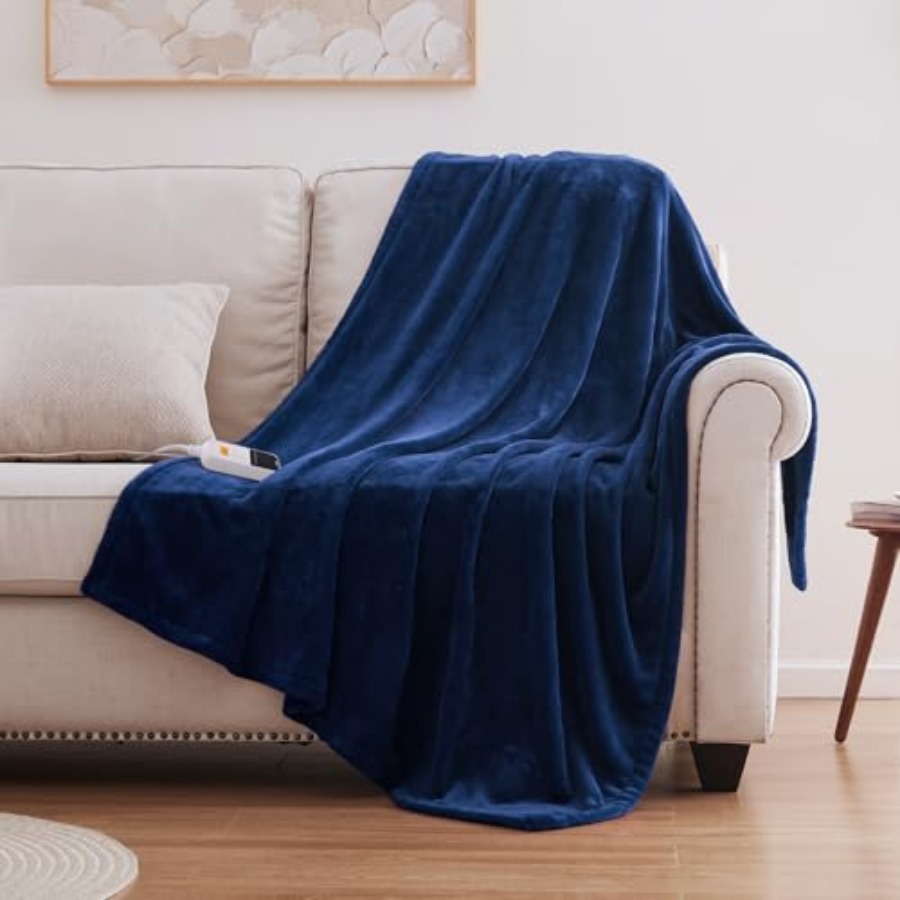 Electric Blanket Heated - Heated Blanket Electric Throw 50