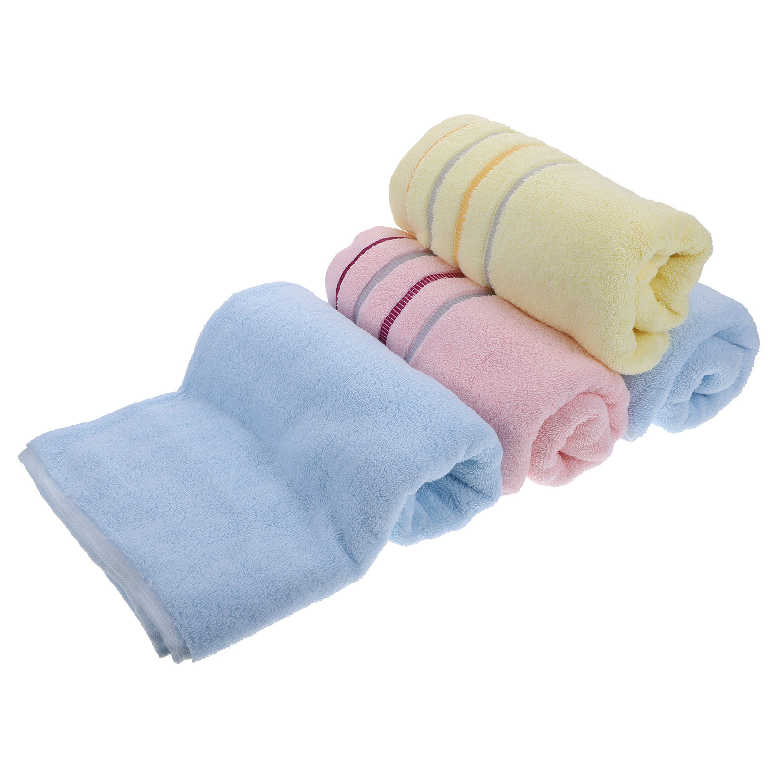 Home Textiles Pakistan - 4Pcs Heavy Duty Cotton Bath Towels