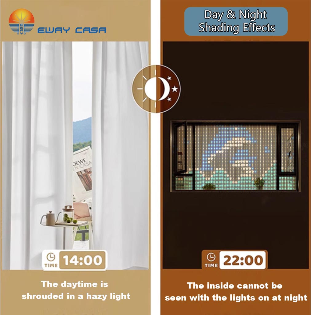 EWAY CASA High Quality Home De - Curtain Sheer Voile ulasan dan harga