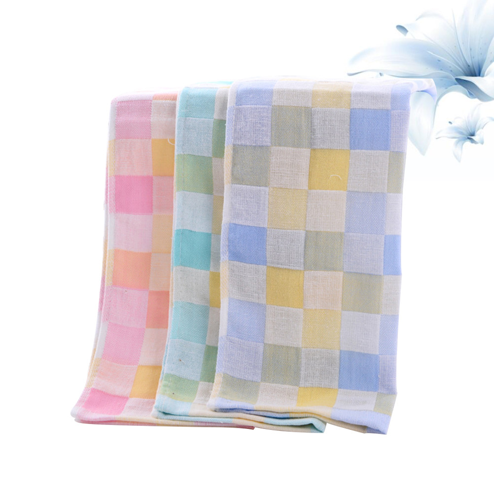3Pcs Gauze Towels Double Layer - Home Textiles Pakistan ulasan dan harga