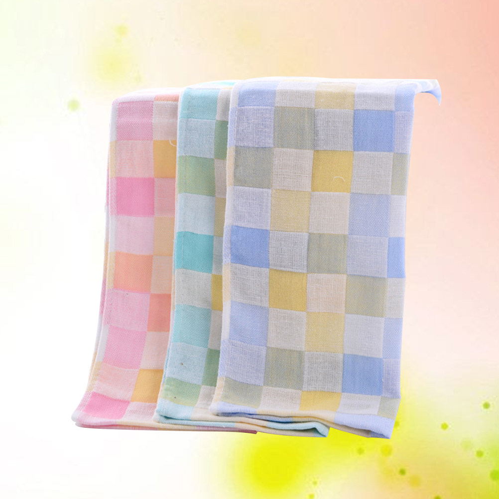 3Pcs Gauze Towels Double Layer - Home Textiles Pakistan ulasan dan harga