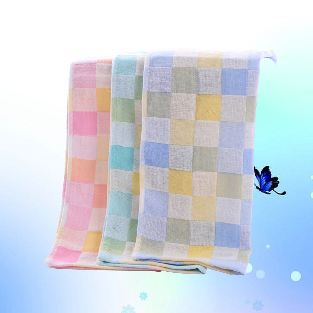 3Pcs Gauze Towels Double Layer - Home Textiles Pakistan ulasan dan harga