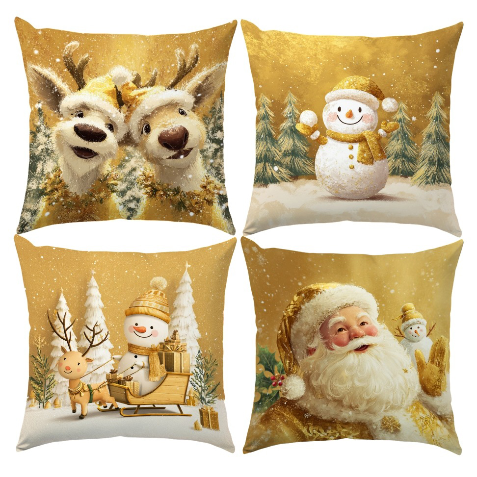 Festive Christmas Pillowcases: - Home Textiles News ulasan dan harga