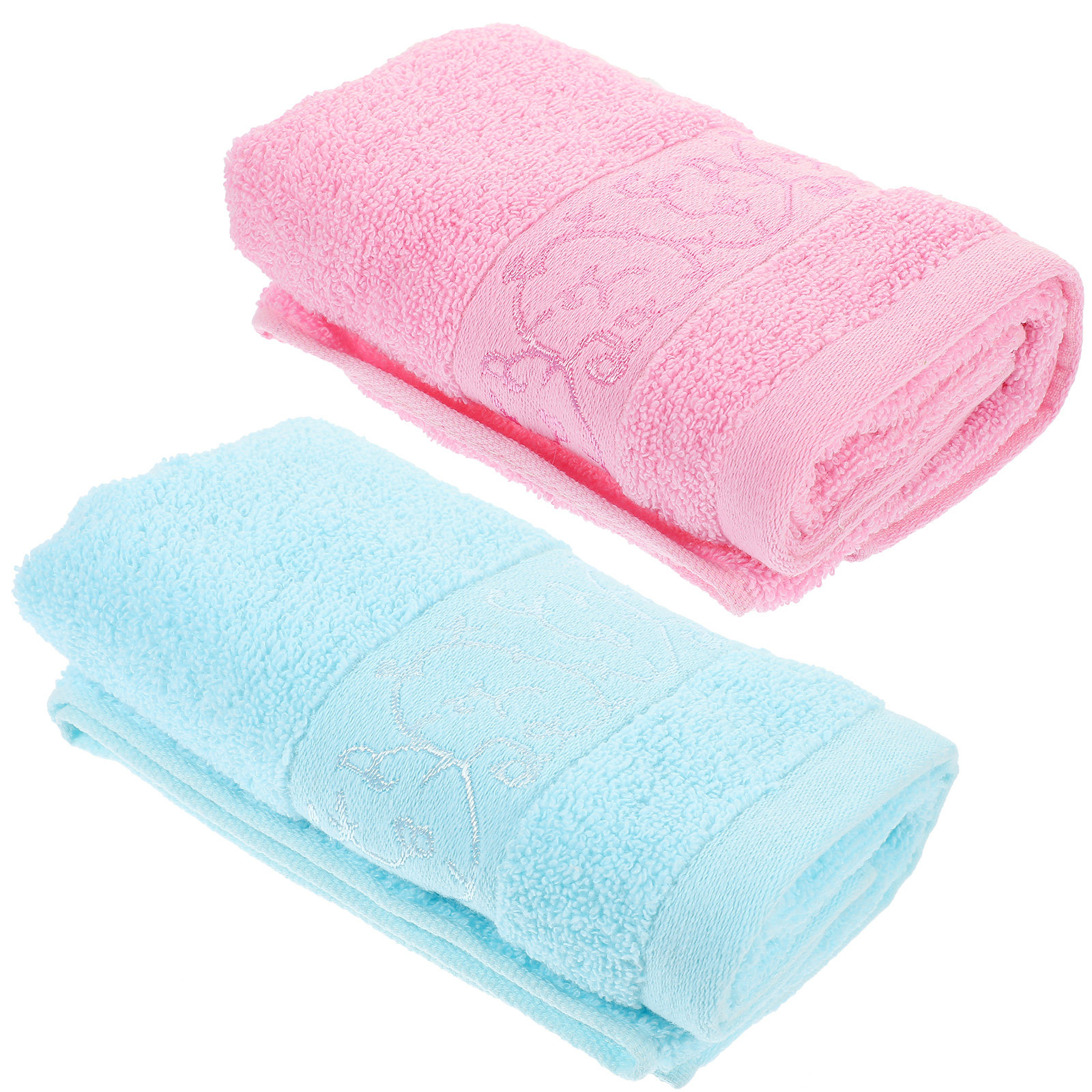 1Set Cotton Towels Gift Box Ab - Home Textiles Pakistan ulasan dan harga