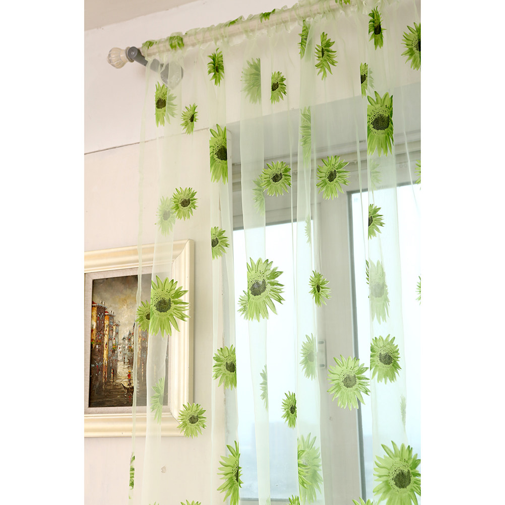 Sunflower Curtains 100X270Cm G - Curtain Sheer Voile ulasan dan harga