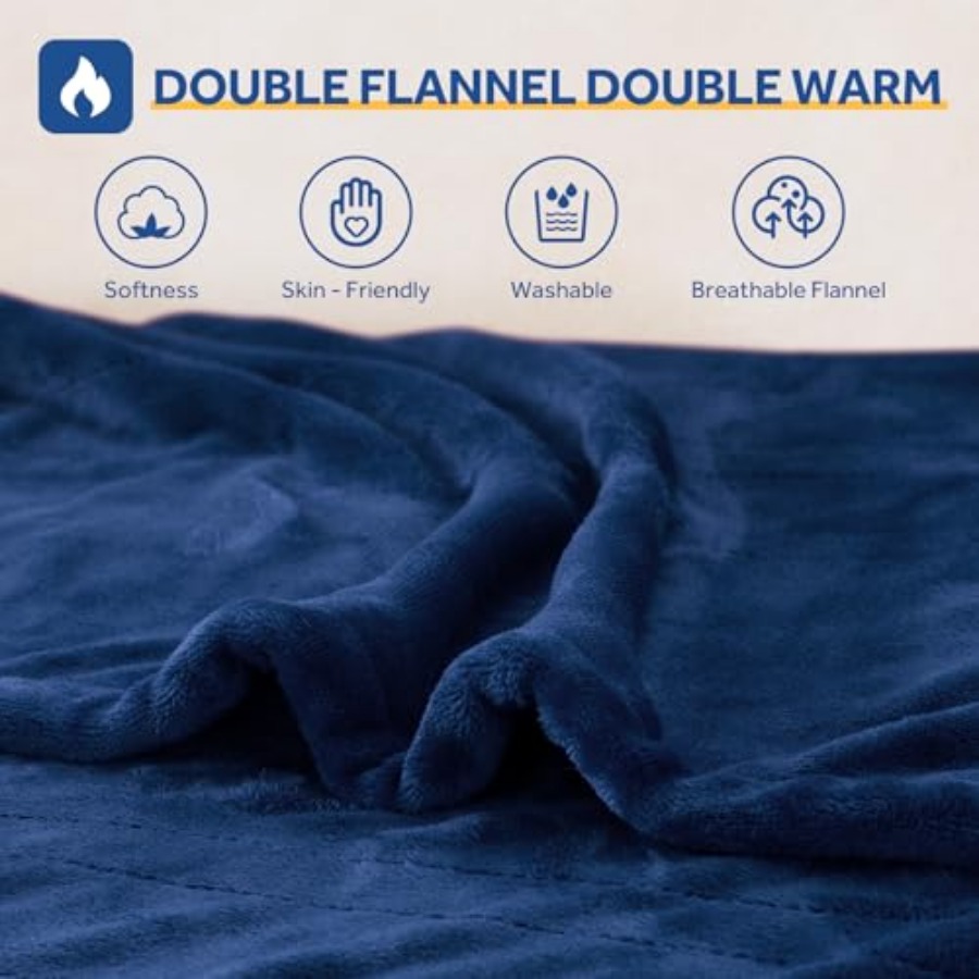 Heated Blanket Electric Throw  - Electric Blanket Heated ulasan dan harga