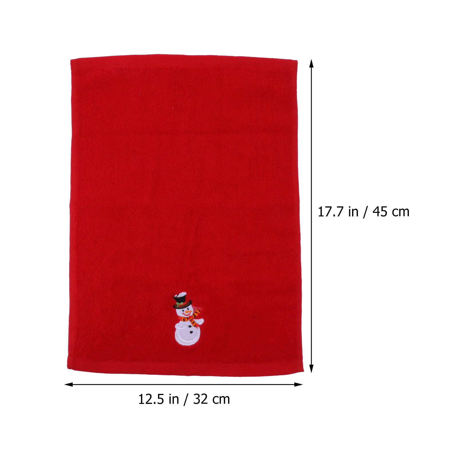 2Pcs Embroidery Christmas Towe - Home Textiles Pakistan ulasan dan harga