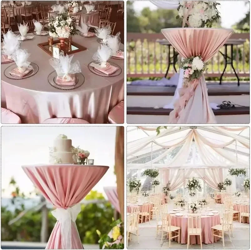 Polyester Round Tablecloth Wri - Home Textiles News ulasan dan harga