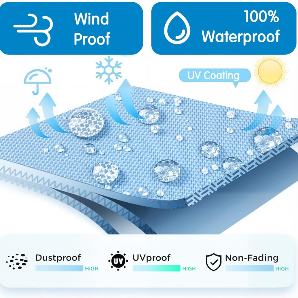 Outdoor Tablecloth with Umbrel - Home Textiles News ulasan dan harga