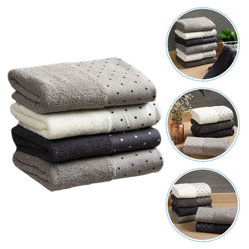 4Pcs Cotton Face Towel Highly  - Home Textiles Pakistan ulasan dan harga