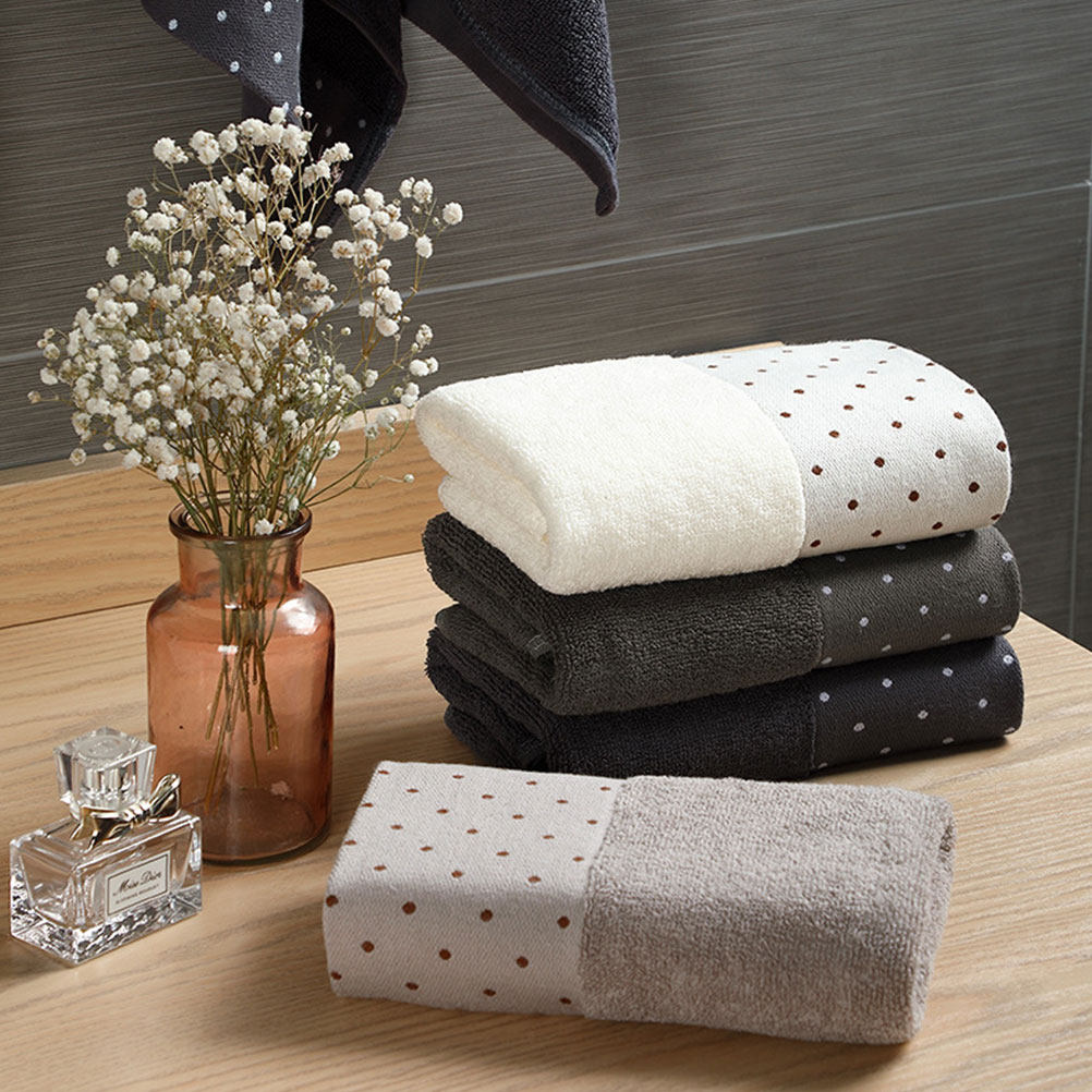 4Pcs Cotton Face Towel Highly  - Home Textiles Pakistan ulasan dan harga