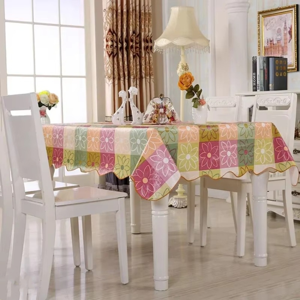 Waterproof PVC Table Cloth Hom - Home Textiles News ulasan dan harga