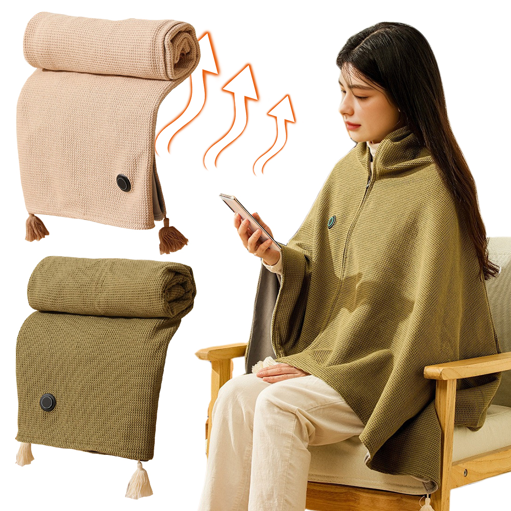 Wearable USB Electric Heated B - Electric Blanket Heated ulasan dan harga