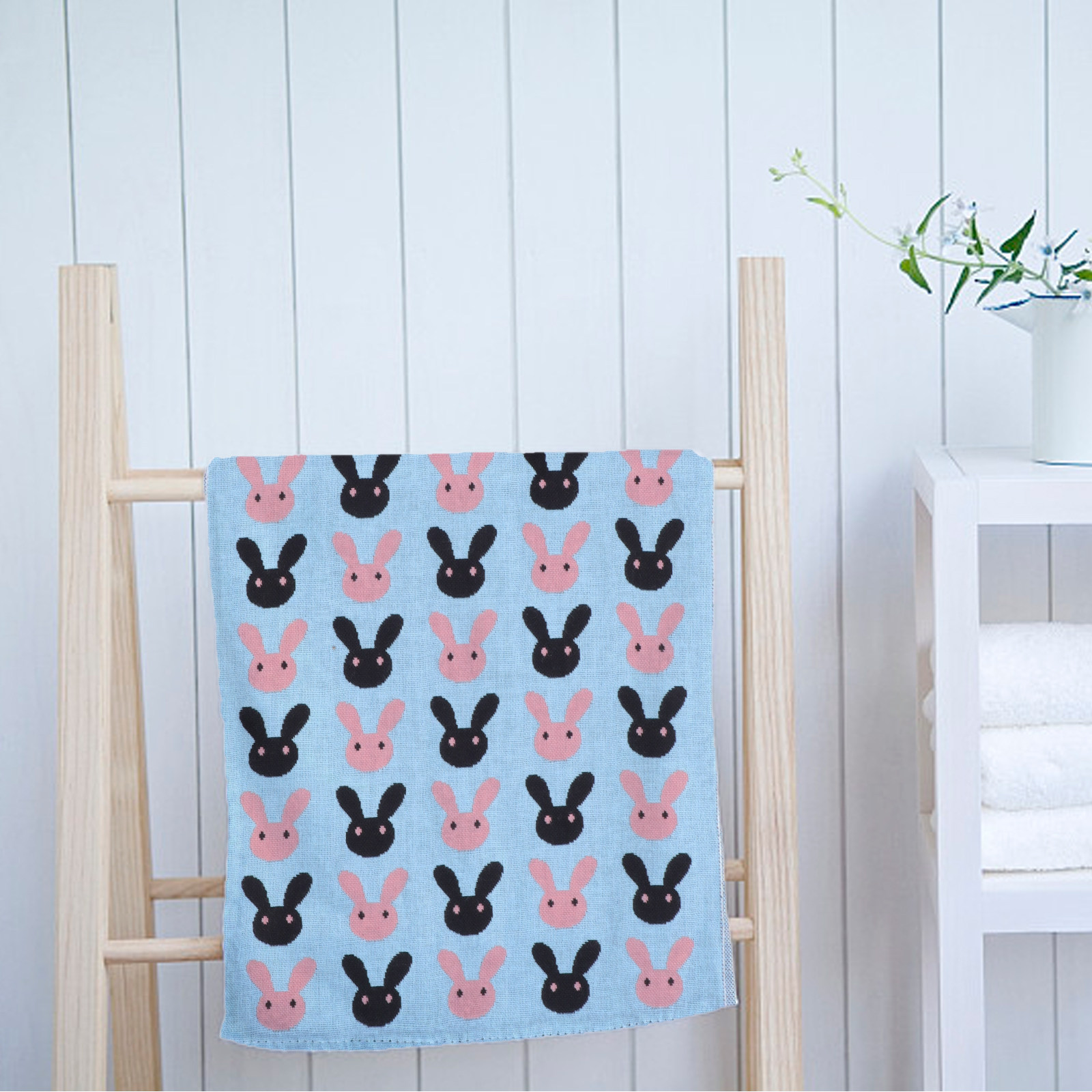 2pcs Cotton Towel Rabbit Patte - Home Textiles Pakistan ulasan dan harga