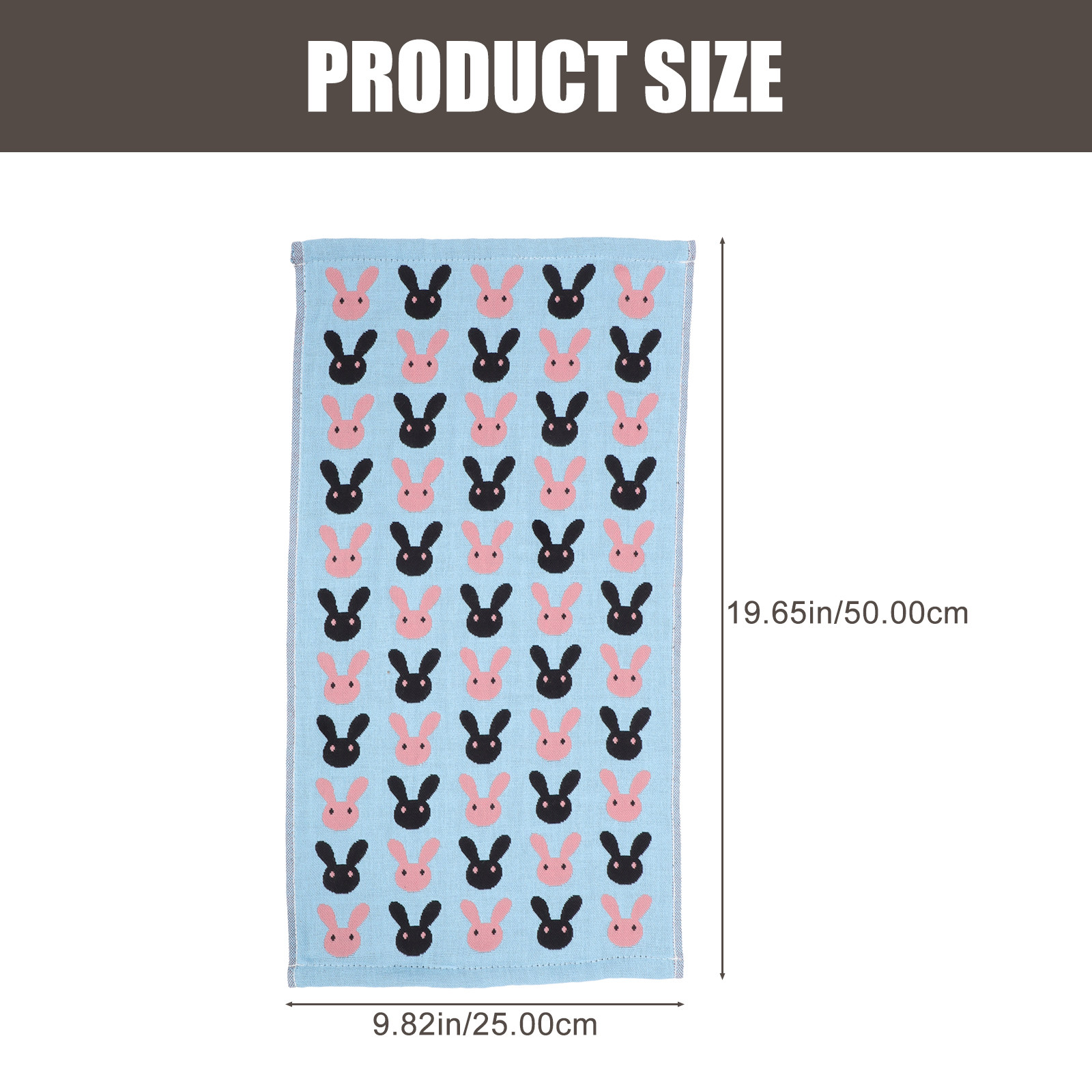 2pcs Cotton Towel Rabbit Patte - Home Textiles Pakistan ulasan dan harga