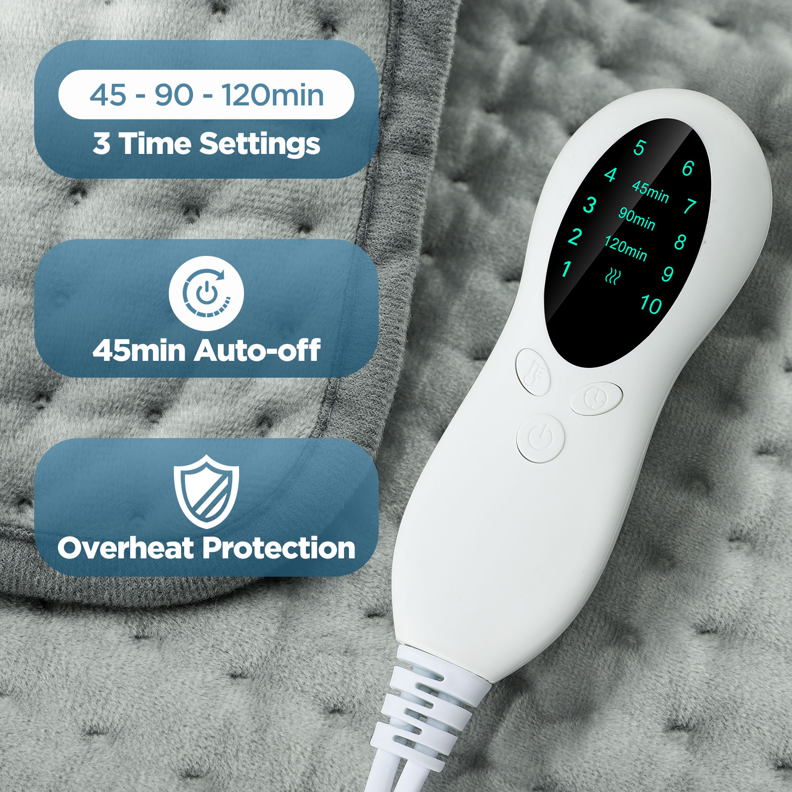 30*60/40*76/50*100cm Electric  - Electric Blanket Heated ulasan dan harga